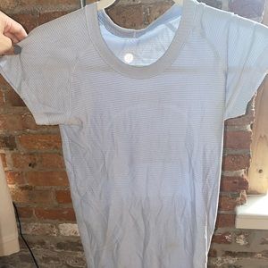 Lululemon light blue short sleeve